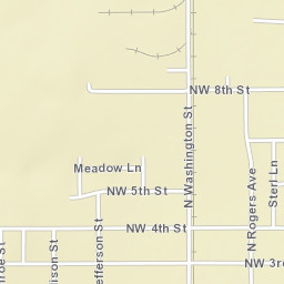 301-351 Jefferson Street, Abilene, KS Street Map