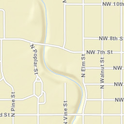 1020 NW 8th St Abilene KS 67410 Street Map