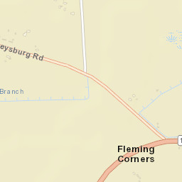Fleming Corners Delaware Street Map