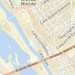 Mérida Street Map