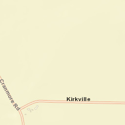 Kirkville California Street Map
