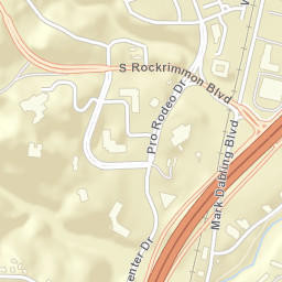 Pikeview Colorado Street Map