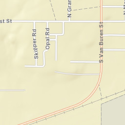 307 South Van Buren Street, Abilene, KS Street Map