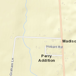 Perry Addition Ohio Street Map