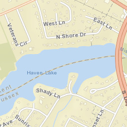 North Shores Delaware Street Map