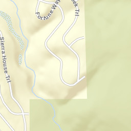 2412 Cold Creek Trail South Lake Tahoe Street Map