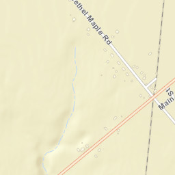 Maple Ohio Street Map