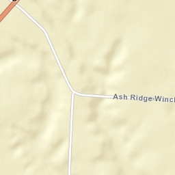 Ash Ridge Ohio Street Map