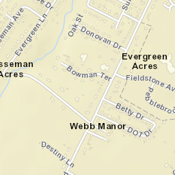 Webb Manor Delaware Street Map