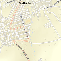 Vallada Street Map