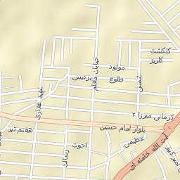 Qarahziyaeddin Street Map