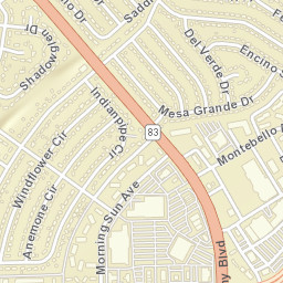 3631-3633 Meadowland Boulevard, Colorado Street Map