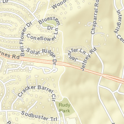 Jennifer Ln Street Map
