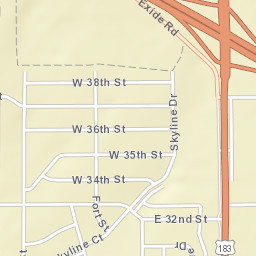 209 East 32nd Street, Hays, KS 67601 Street Map