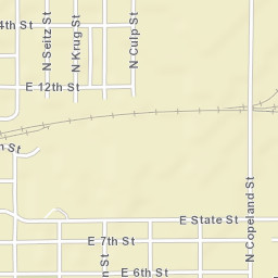 1201-1399 North Seitz Street, Russell, KS Street Map