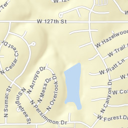 916-974 North Persimmon Drive, Olathe, KS Street Map