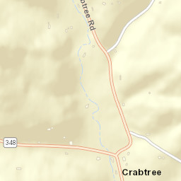 Crabtree Ohio Street Map