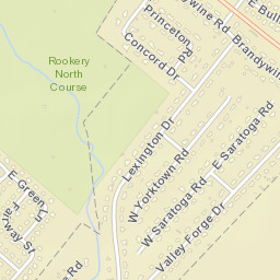 Shawnee Acres Delaware Street Map