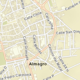 Almagro Street Map