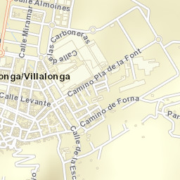 Villalonga Street Map