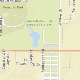 450-808 Amber Dr, Russell, KS 67665 Street Map