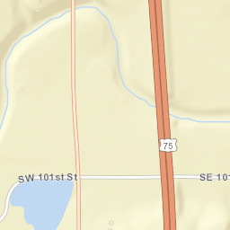 9726-10098 Old U.S. 75, Wakarusa, KS Street Map