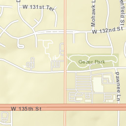 13109 Alhambra St Leawood KS Street Map