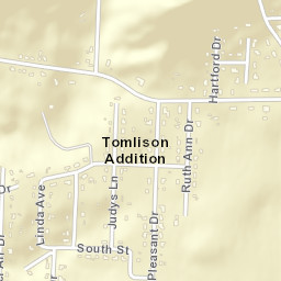 Tomlison Addition Ohio Street Map