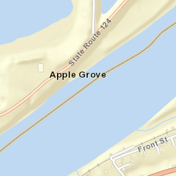 Apple Grove Ohio Street Map