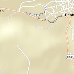 Fanhões Street Map