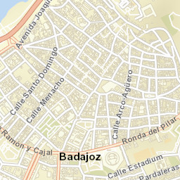 Badajoz Street Map