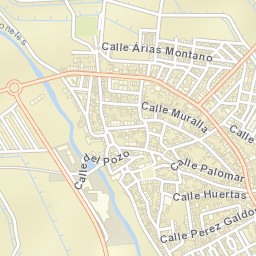 Talavera La Real Street Map