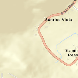 Sunrise Vista California Street Map