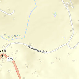 Salminas Resort California Street Map