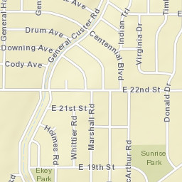 2212 General Custer Road, Hays, KS 67601 Street Map