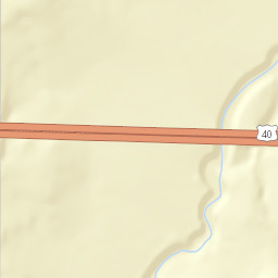 U.S. 40, Brookville, KS 67425, USA Street Map