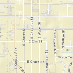 Olathe, Kansas Street Map