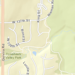 13500-13514 Quivira Rd Overland Park Street Map