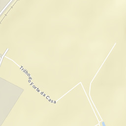 Forte da Casa Street Map