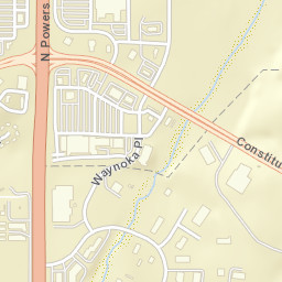 2361-2617 North Powers Boulevard Street Map