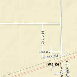 Old Hwy 40 Walker Kansas Street Map