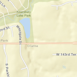 14005 Westgate St, Overland Park, KS 66221 Street Map