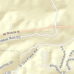 7500 Old Plank Road South, Columbia, MO Street Map