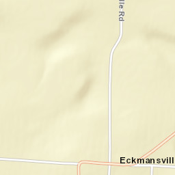 Eckmansville Ohio Street Map