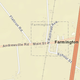 Farmington Delaware Street Map