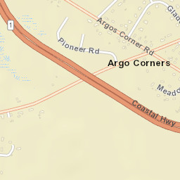 Argo Corners Delaware Street Map