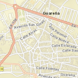 Guareña Street Map