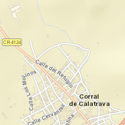Corral de Calatrava Street Map