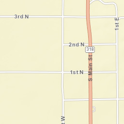 176-238 Main Street, Lund, NV 89317 Street Map