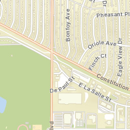 1788 N Union Blvd, Colorado Springs, CO Street Map